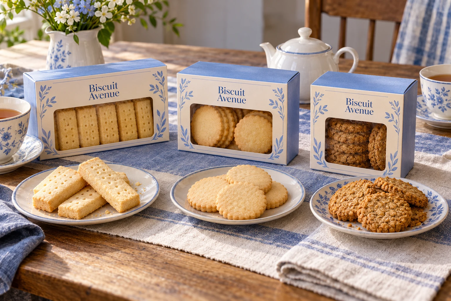 Sweet biscuits and cookies collection